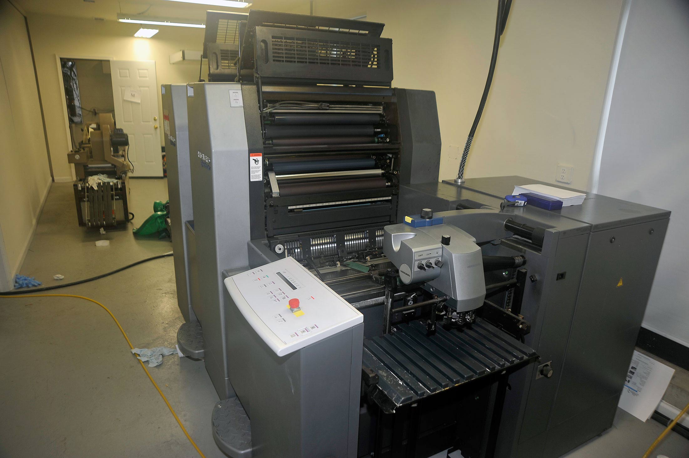 Heidelberg Speedmaster offset printing press
