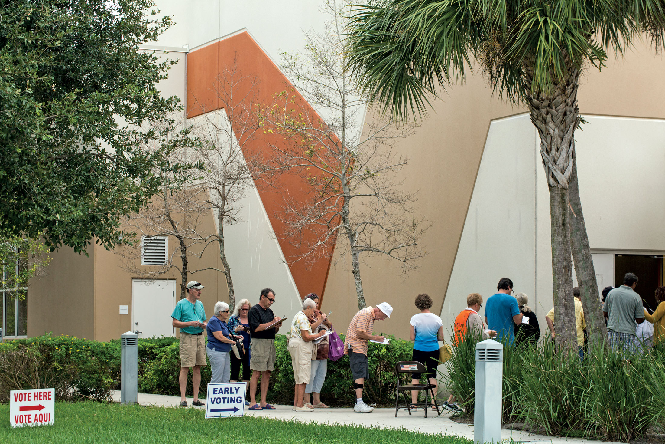 Early voting location, Palm Beach County, Florida