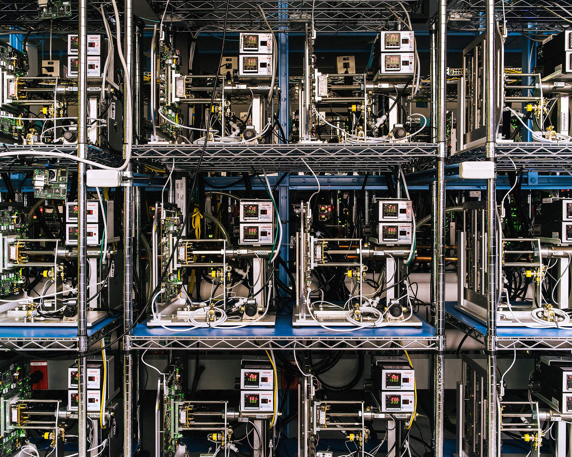 Chip-durability testing at an unmarked Apple lab in Cupertino