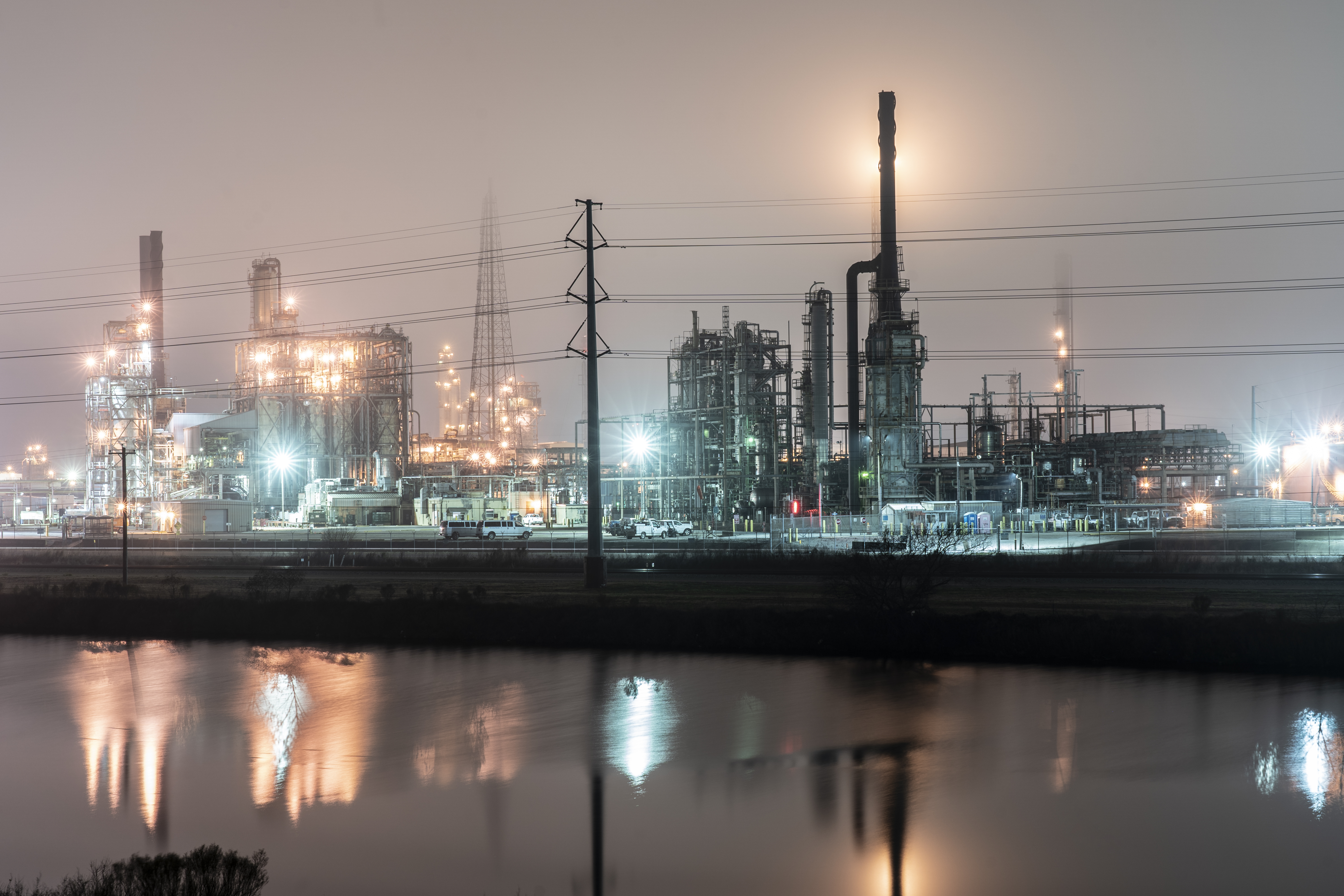 Petrochemical plant in Houston, Texas